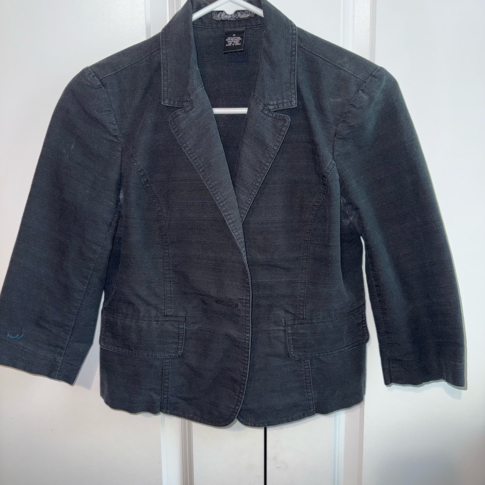 Women's Black Blazer Size 4P